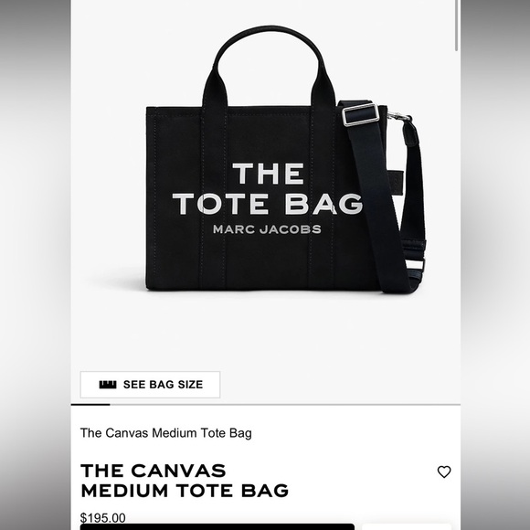 Marc Jacobs Canvas Tote - Picture 7 of 7